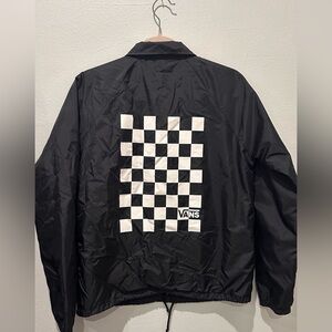 Vans Black and White Checkered Jacket